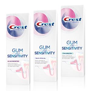 TOOTHPASTE CREST GUM & SENSITIVITY Procter & Gamble